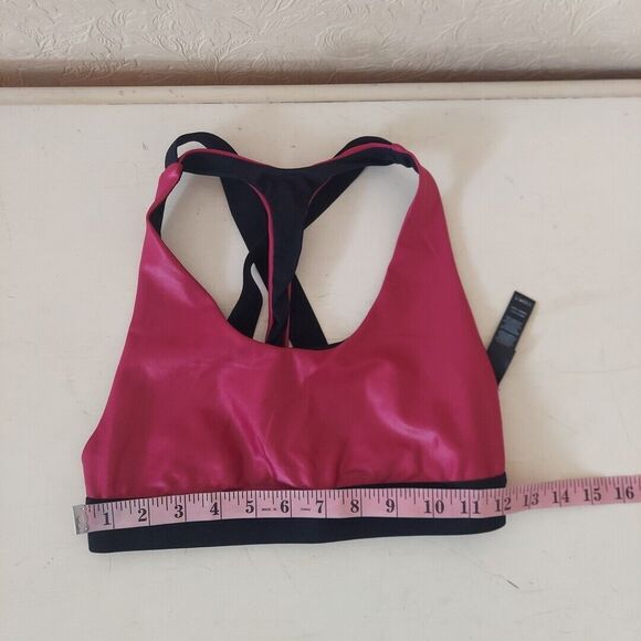 Koral By Ilana Kugel Pylon Sports Bra In Azalea/Black Sz Small - Picture 5 of 7